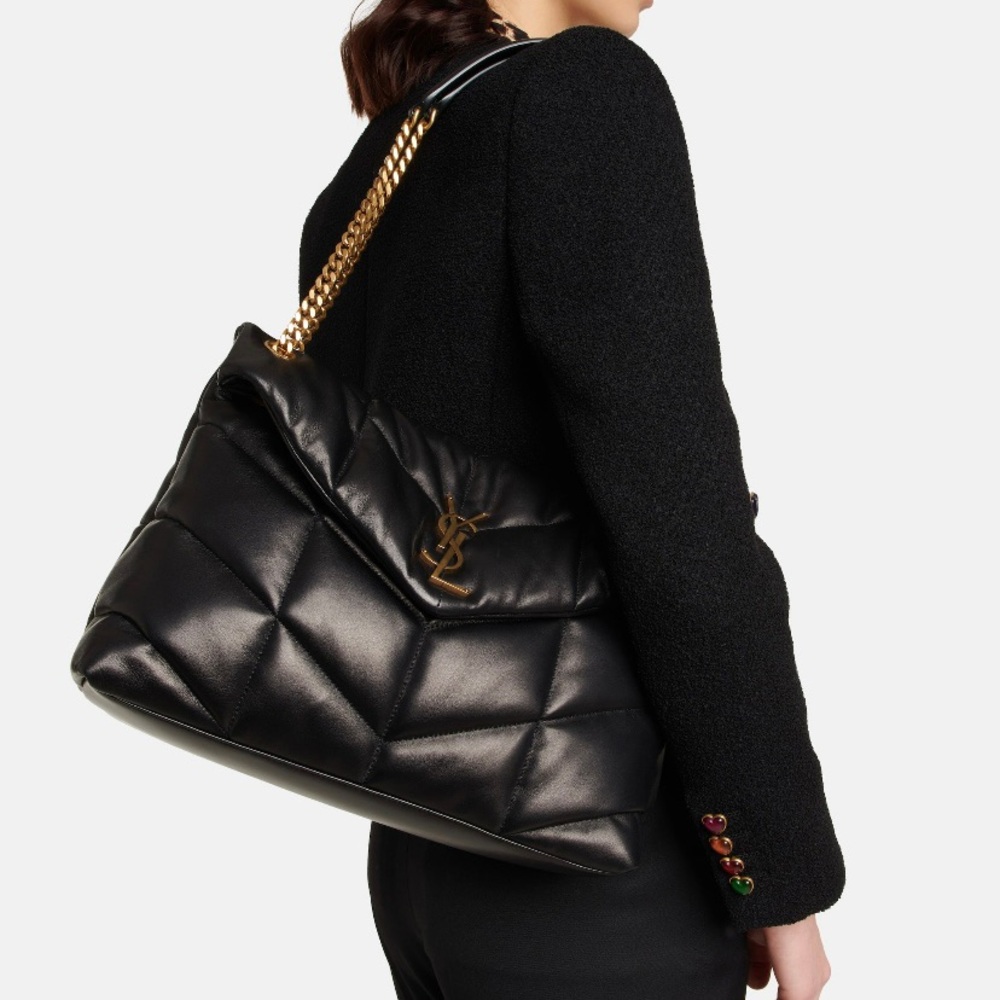 SAINT LAURENT Loulou Puffer medium quilted leather shoulder bag - Picture 2 of 9